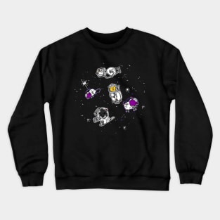Space Crew 2420 Out There Social Distancing Crewneck Sweatshirt